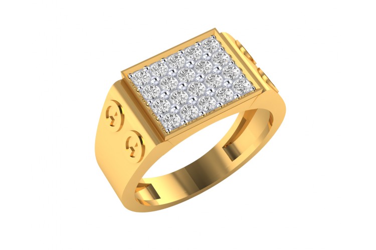 Walter Gents diamond ring in 18k Gold